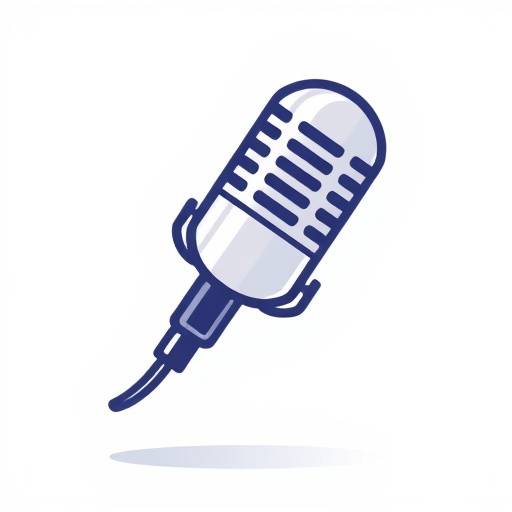 Ikon af en mikrofon, der symboliserer interviewoptagelse