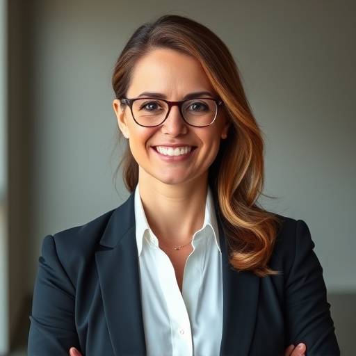 Portræt af Maria Jensen, CEO for EcoSolutions